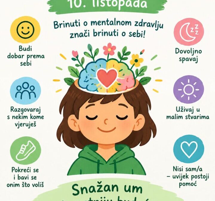 OBILJEŽAVANJE SVJETSKOG DANA MENTALNOG ZDRAVLJA